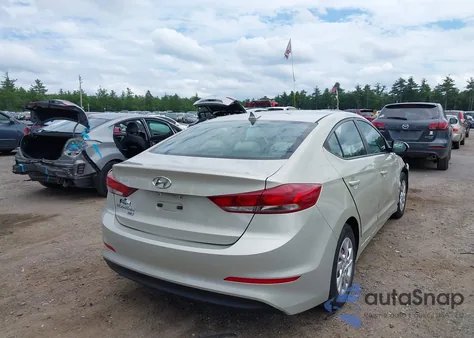 2017 Hyundai Elantra Se from USA, damaged, VIN 5NPD74LF1HH169642